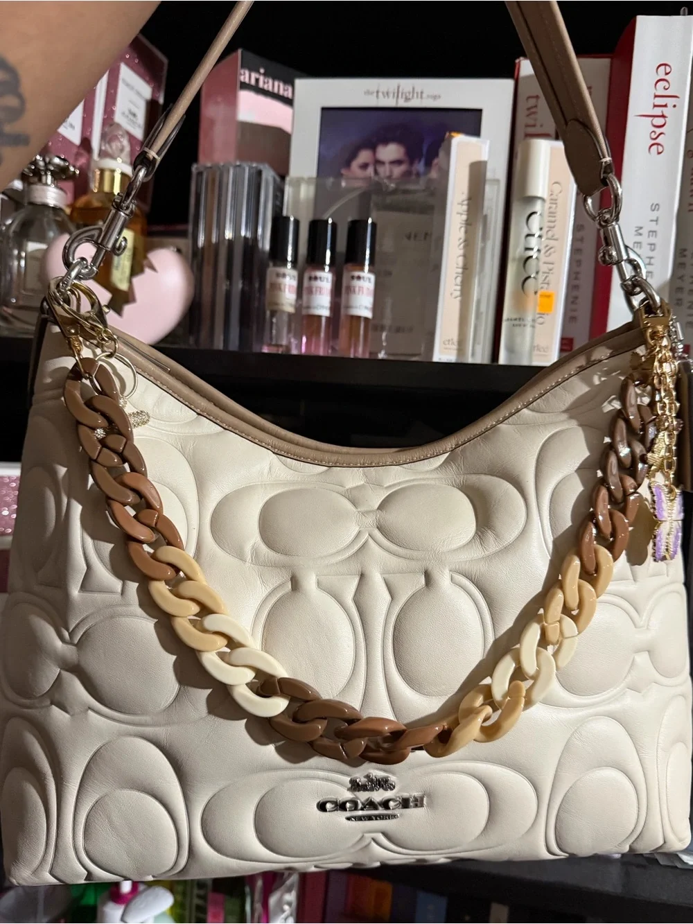 COACH Laurel in Embossed Leather